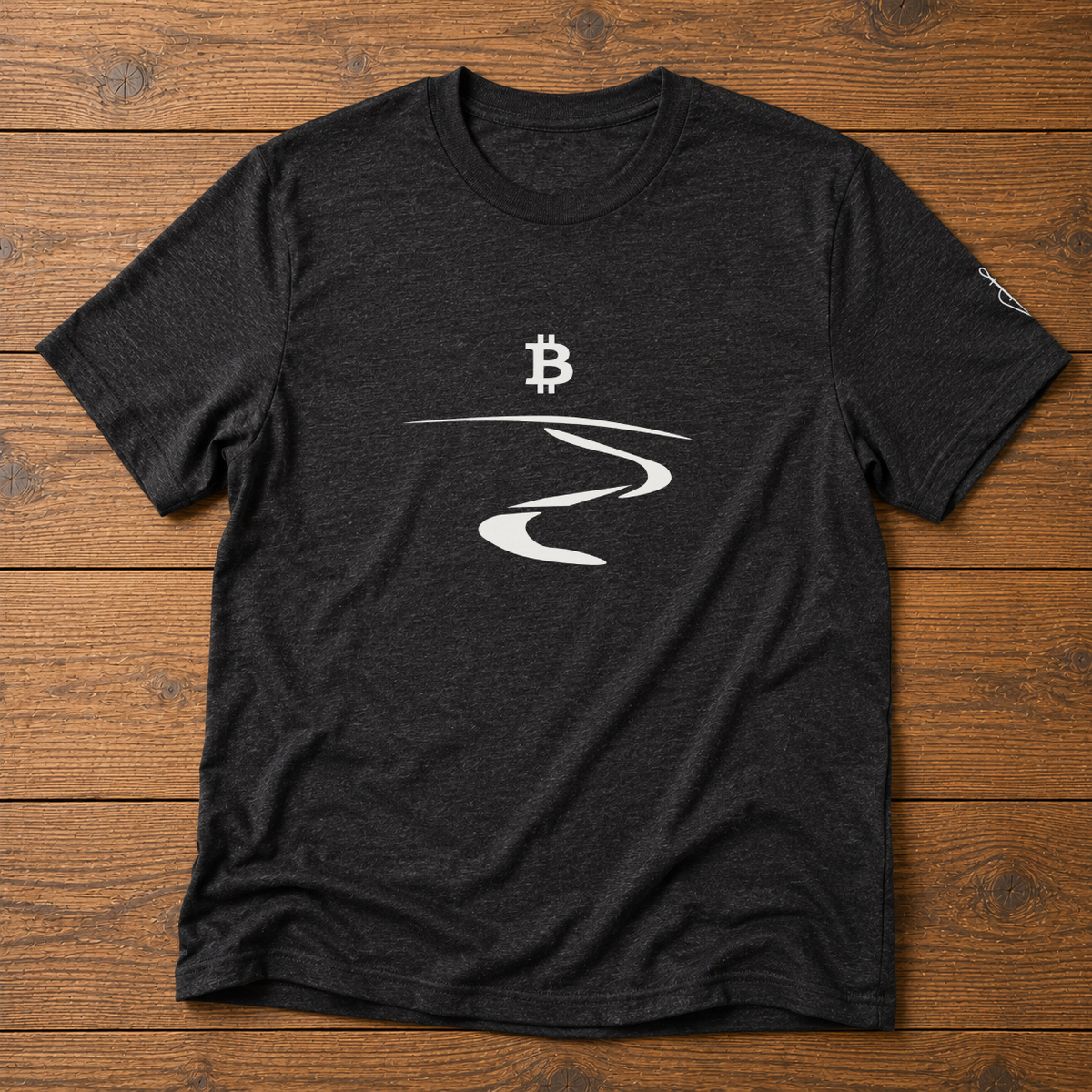Bitcoin Path Logo T-Shirt