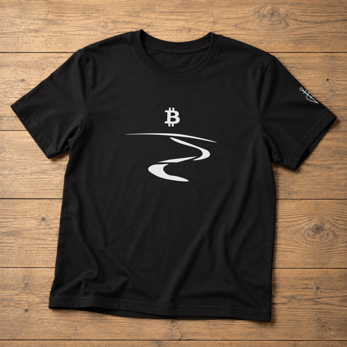 Bitcoin Path Logo T-Shirt