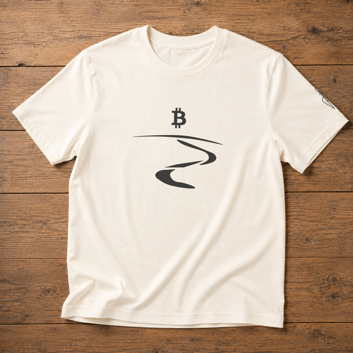 Bitcoin Path Logo T-Shirt