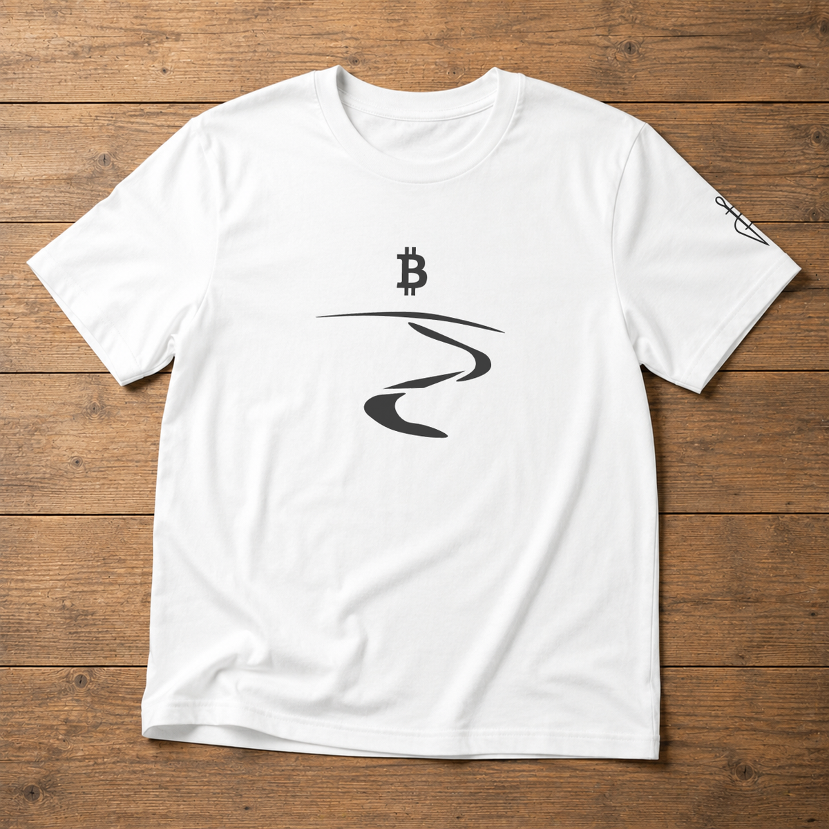 Bitcoin Path Logo T-Shirt