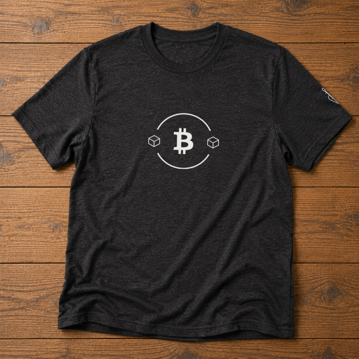 Proof of Work Bitcoin Logo T-Shirt