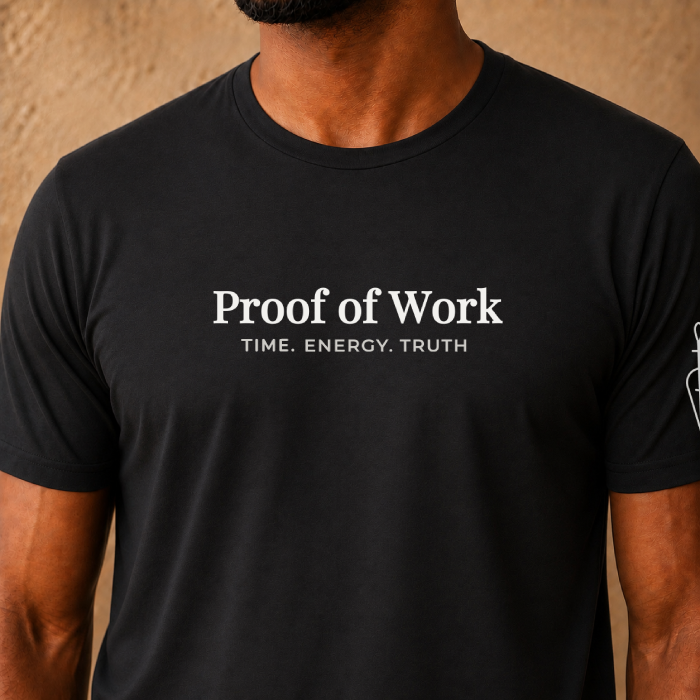 Proof of Work Bitcoin T-Shirt