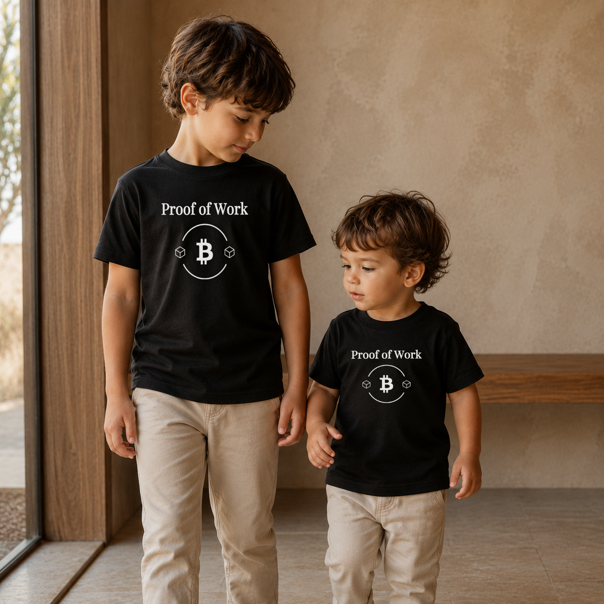 Proof of Work Bitcoin Youth & Toddler T-Shirt