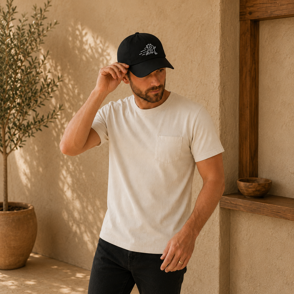Running Bitcoin Dad Hat