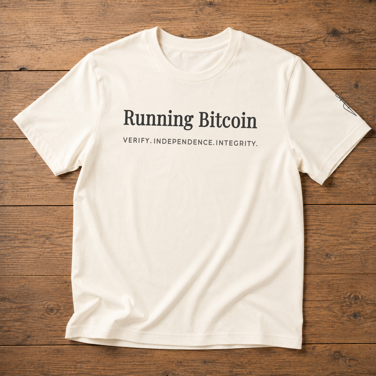 Running Bitcoin T-Shirt