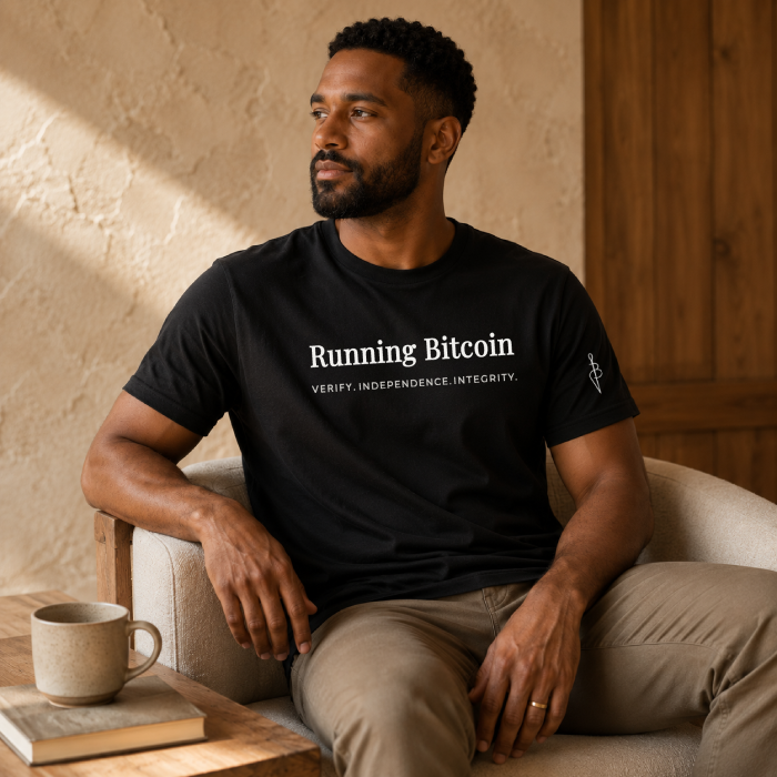 Running Bitcoin T-Shirt