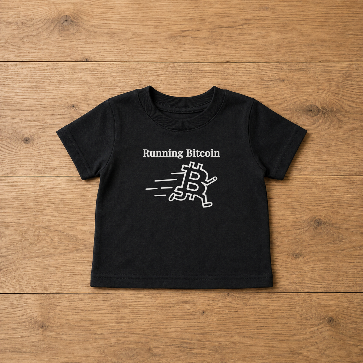 Running Bitcoin Youth & Toddler T-Shirt