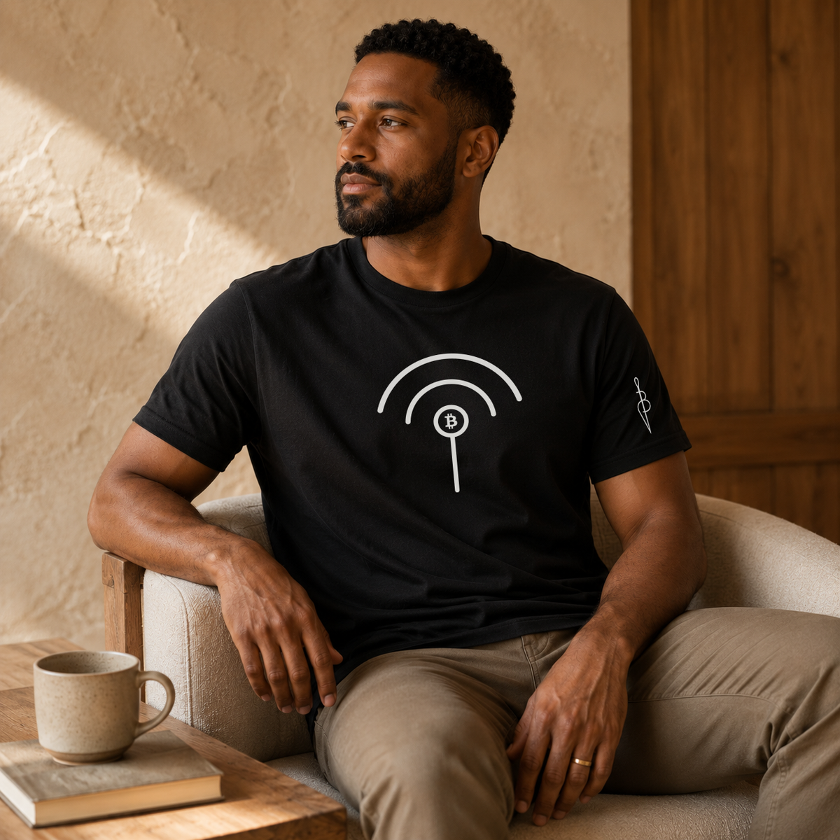 Signal Bitcoin Logo T-Shirt