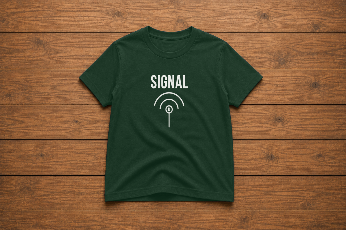 Signal Bitcoin Youth & Toddler T-Shirt