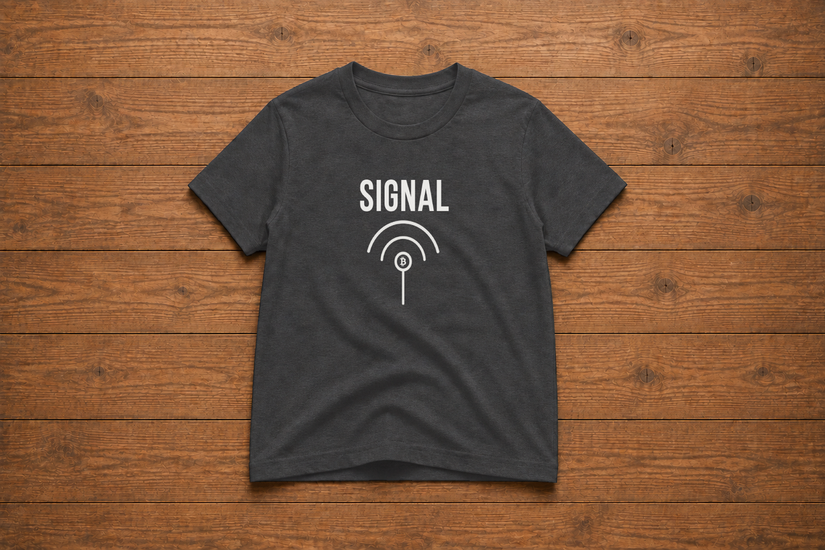 Signal Bitcoin Youth & Toddler T-Shirt