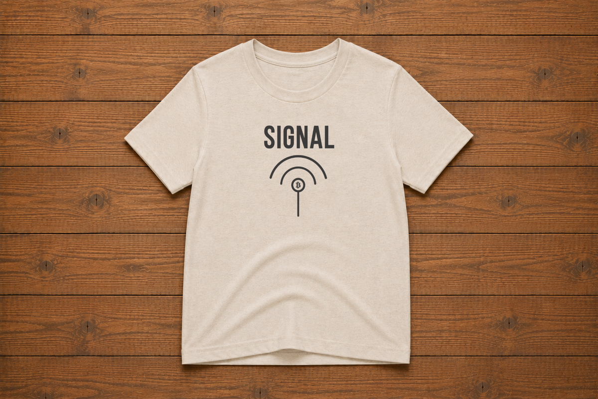 Signal Bitcoin Youth & Toddler T-Shirt