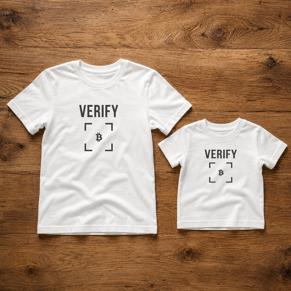 Verify Bitcoin Youth & Toddler T-Shirt