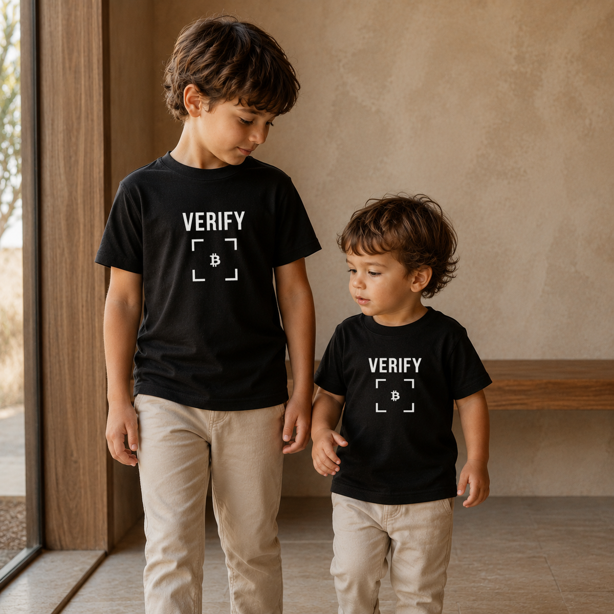 Verify Bitcoin Youth & Toddler T-Shirt