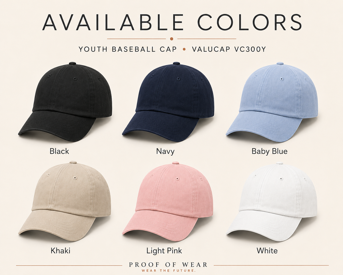 Running Bitcoin Youth Baseball Cap